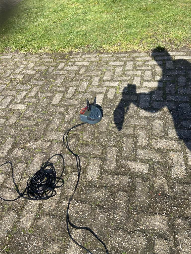 Messner System-N 2100 vijver pomp voor vijver/tuin, Ophalen of Verzenden, Gebruikt, Elektrisch, Dompelpomp