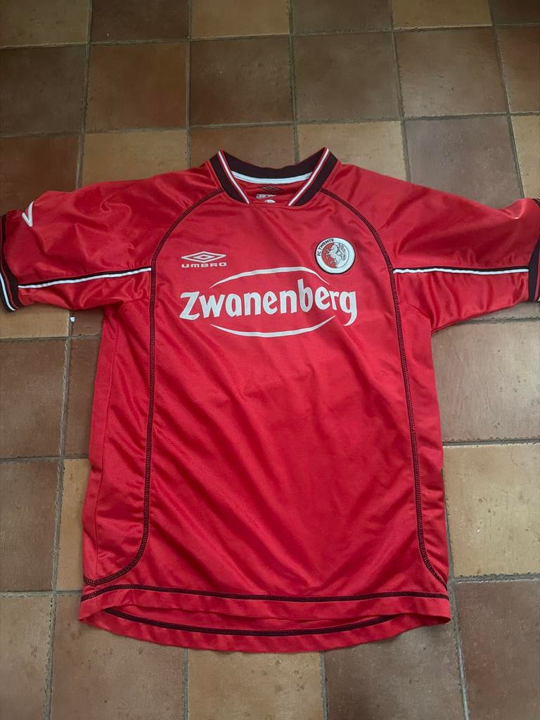 Oud FC Twente shirt rood maat L, Kleding | Heren, Maat 52/54 (L), Ophalen of Verzenden, Zo goed als nieuw, Voetbal