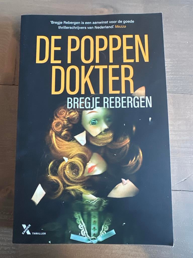 De Poppendokter - Bregje Rebergen (Thriller), Ophalen of Verzenden, Gelezen, Nederland