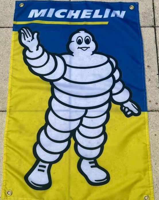 Diverse vlaggen Michelin , Bibendum, Ophalen of Verzenden, Nieuw