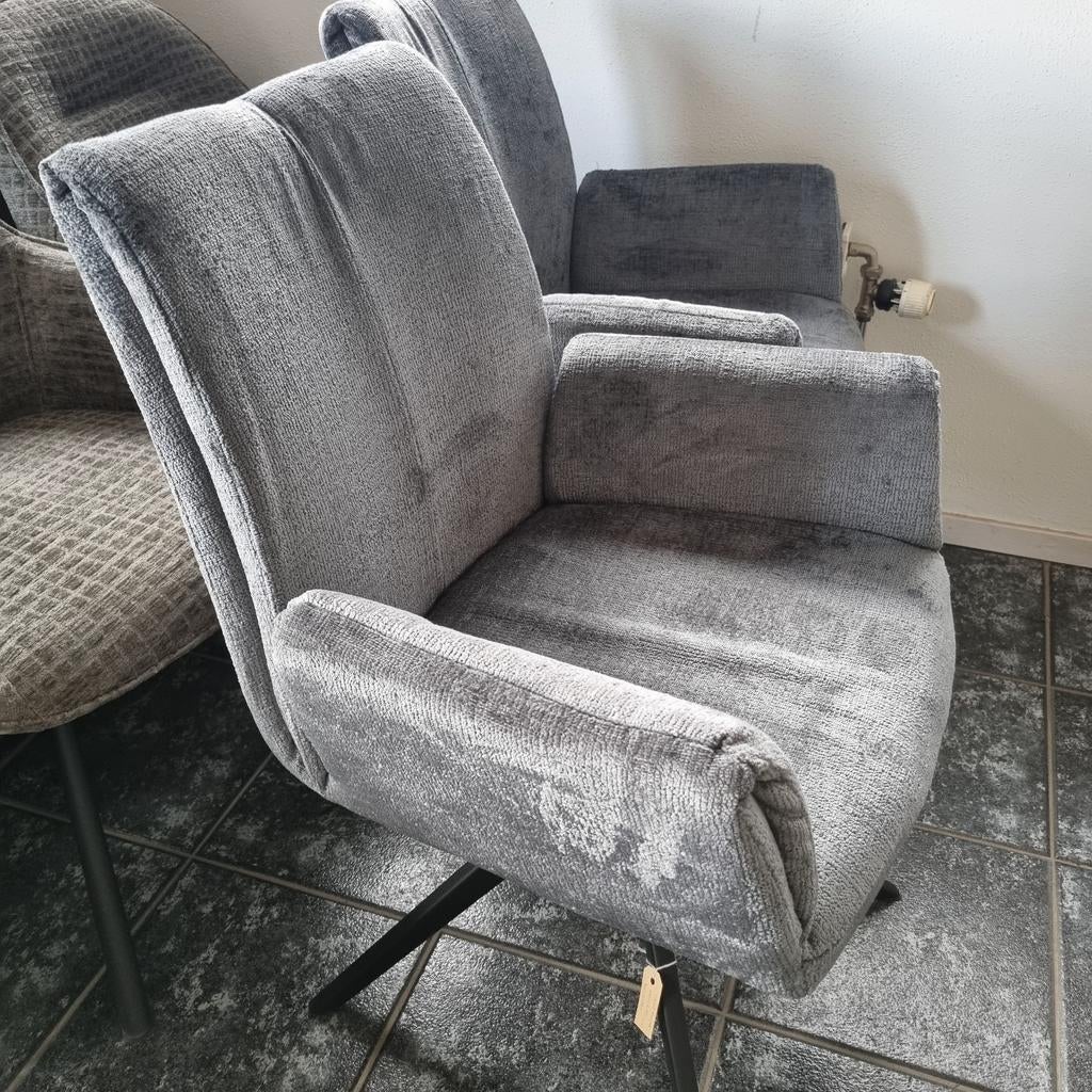 Nieuwe Eetkamerstoelen Roger Draaibaar onderstel, Ophalen, Overige kleuren, Nieuw, Vier