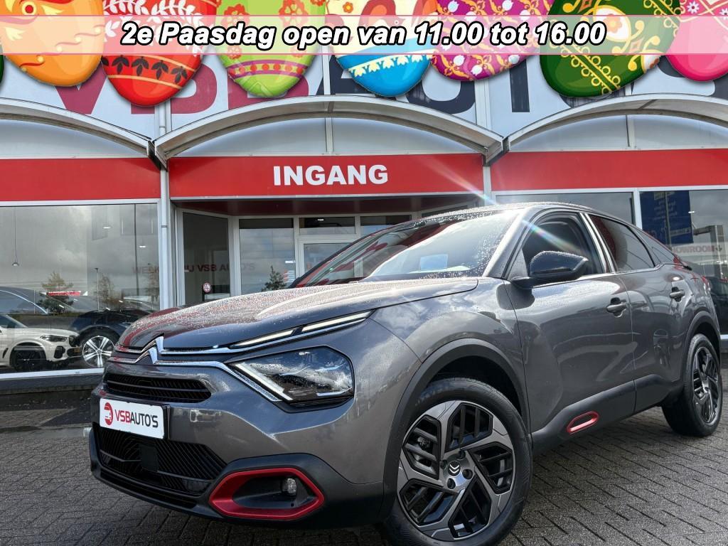 Citroen C4 1.2 PURETECH 130PK AUT. FEEL+ NAVI CAMERA HEAD-UP, Auto's, Citroën, Gebruikt, Huisgarantie, 1199 cc, Met garantie (alle)