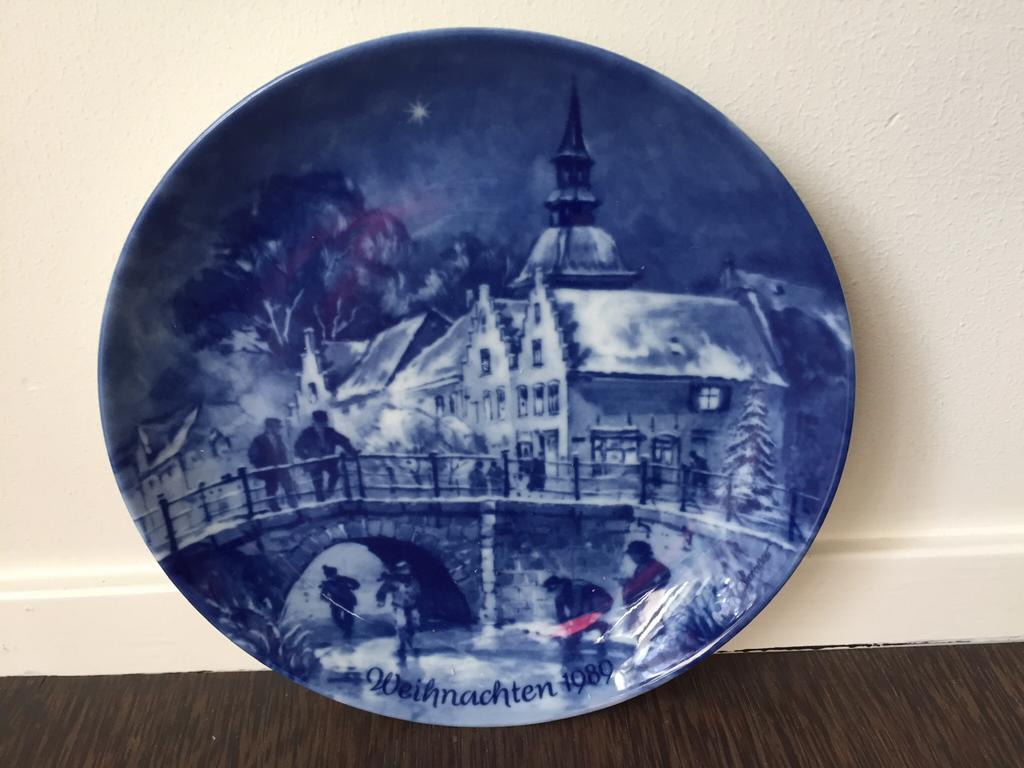 Duits wandbordje Weinachten - Friedrichstadt, Ophalen of Verzenden