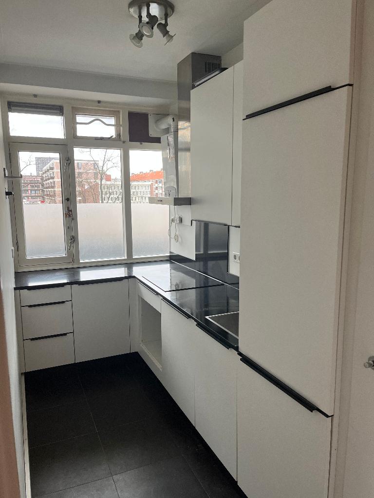 Bribus keuken (2021) met apparatuur (gedemonteerd), Ophalen, Gebruikt, Wit, Hoekkeuken