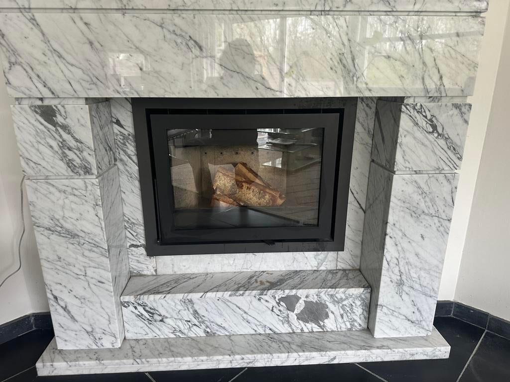 Dik Geurts inbouw houtkachel, Ophalen, Gebruikt, Inbouwhaard, Houthaard