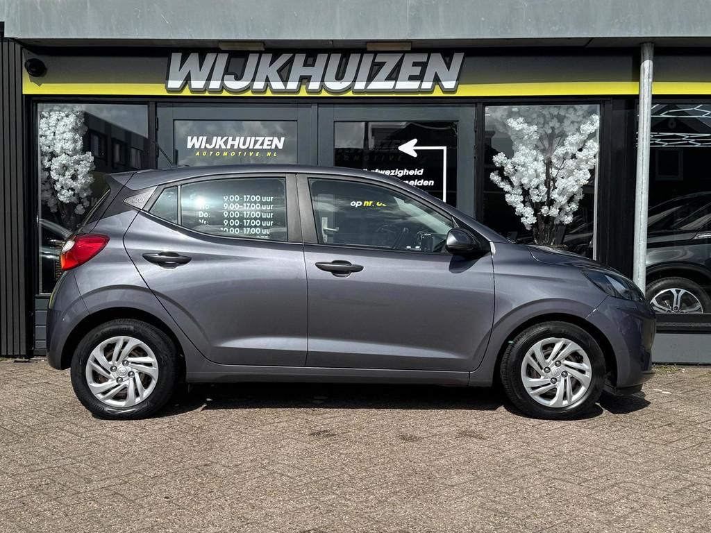 Hyundai I10 1.0 Automaat met Airco ! Apple Carplay ! Navigat, Stof, Gebruikt, Zwart, 899 kg