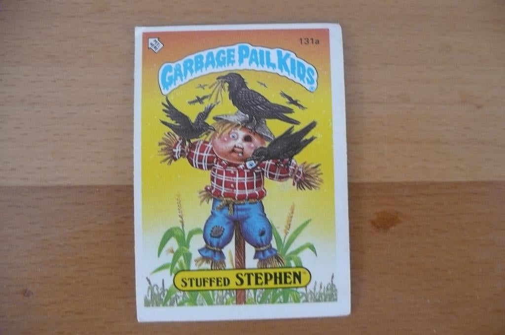 Garbage Pail Kids Derde serie UK nummer 131a(117), Ophalen of Verzenden, Plaatje