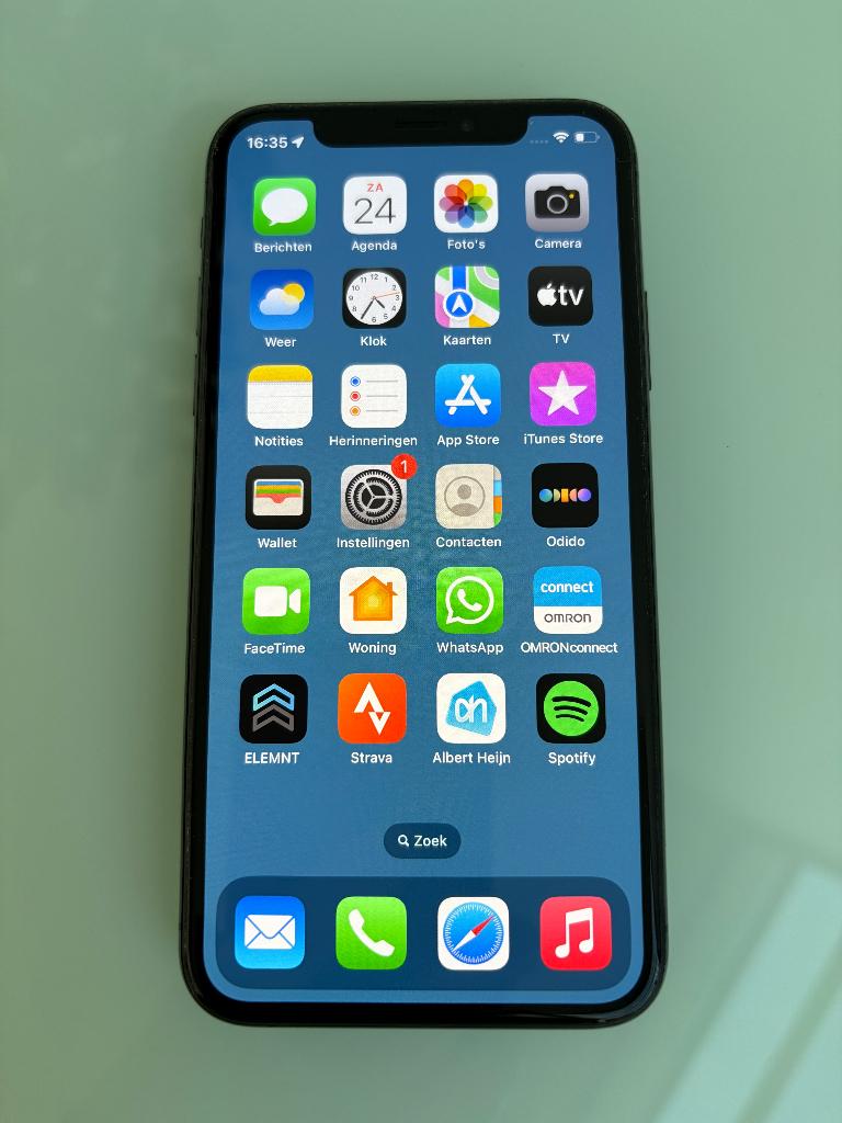 iPhone XS - 64 GB - Space grey, Telecommunicatie, Mobiele telefoons | Apple iPhone, Ophalen, Gebruikt, 75 %, IPhone XS