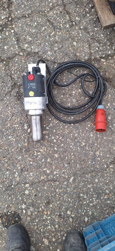 Leister LHS SYSTEM Type 60S heteluchtapparaat 6kW, Ophalen, Gebruikt, 250 ampère of meer, Overige typen