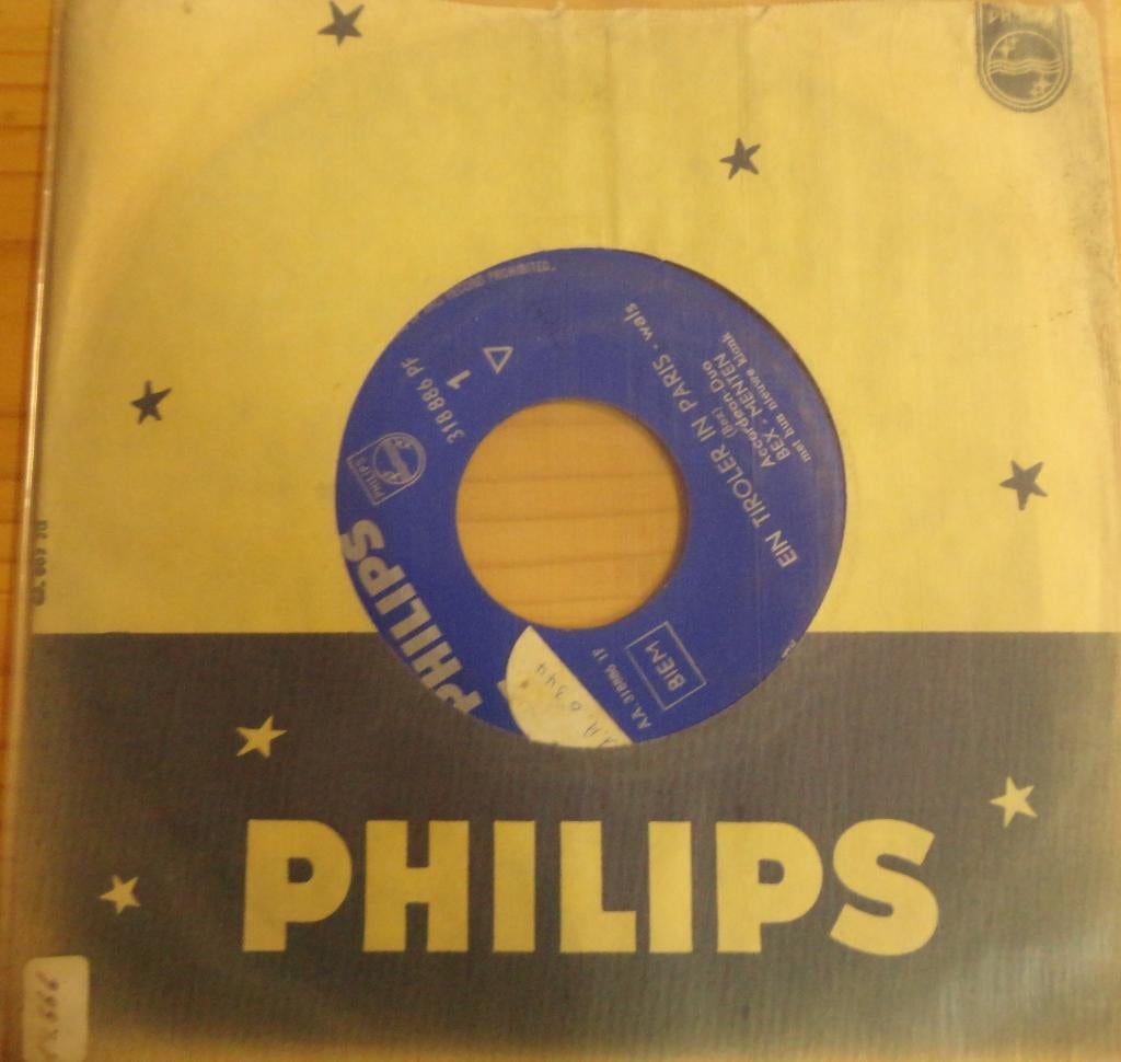 Bex Menten > Ein Tiroler in Paris, Gebruikt, 7 inch, Single, Ophalen of Verzenden