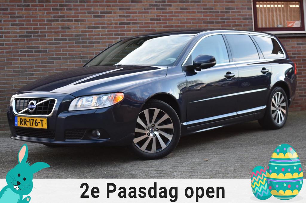 Volvo V70 2.0 T5 Summum '13 Leder Xenon Clima Navi Cruise In, Voorwielaandrijving, Euro 5, 1525 kg, Beige