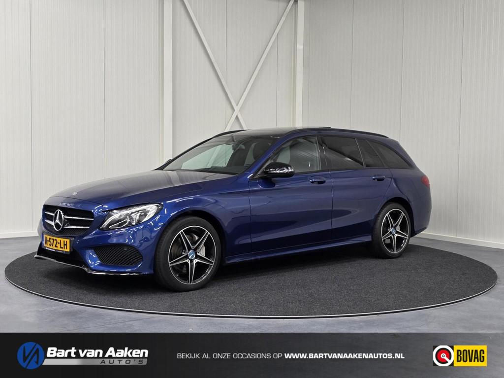 Mercedes C-klasse Estate 180 CDI Sport Edition Leder Panorma, Auto's, Automaat, Achterwielaandrijving, Gebruikt, 4 cilinders