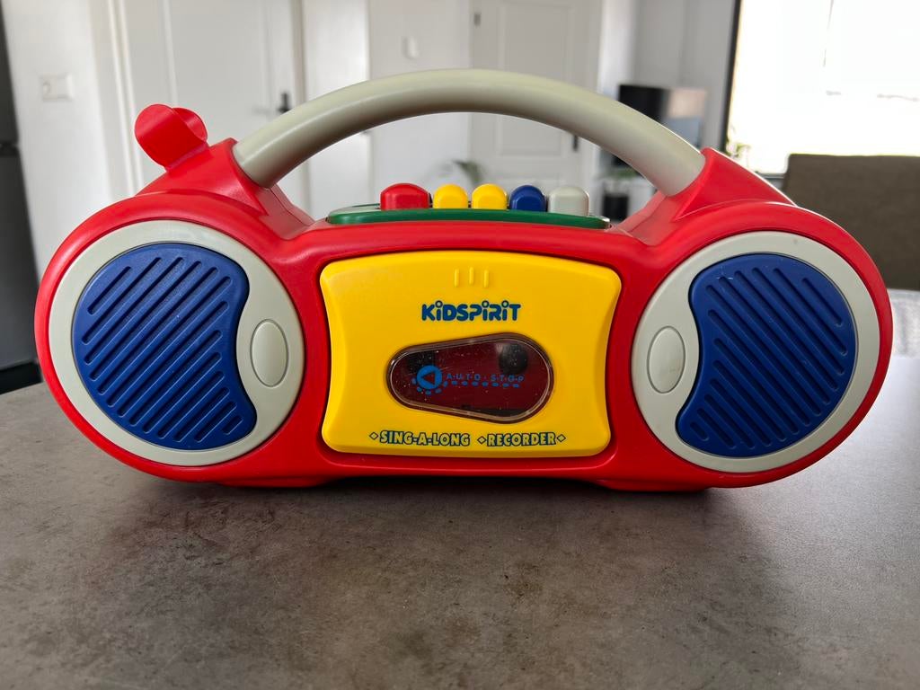 Kidspirit Sing-a-long cassette speler, Audio, Tv en Foto, Cassettedecks, Ophalen of Verzenden, Enkel, Overige merken