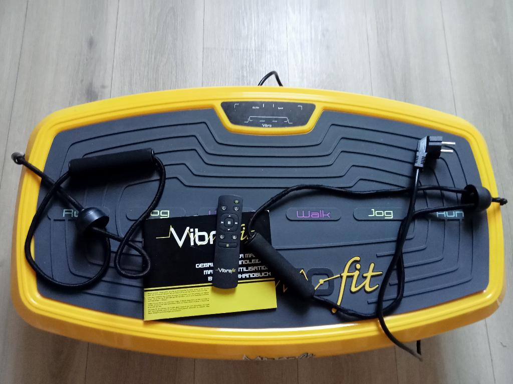 Vibrofit trilplaat, Sport en Fitness, Fitnessapparatuur, Ophalen, Overige materialen, Benen, Gebruikt
