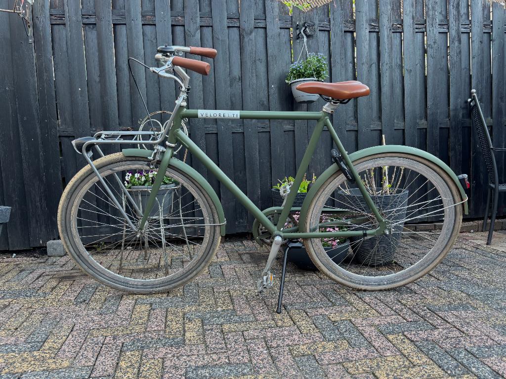 Te koop een mooie veloretti herenfiets 28 inch, Fietsen en Brommers, Fietsen | Heren | Herenfietsen, 57 tot 61 cm, Ophalen, Zo goed als nieuw