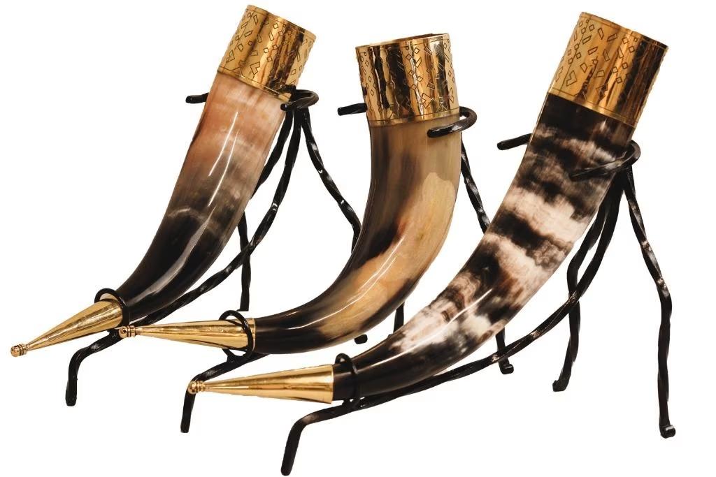 Viking mokken - Viking hoorn - Vikings beker - Vikings, Overige kleuren, Cave & Garden, Verzenden, Nieuw