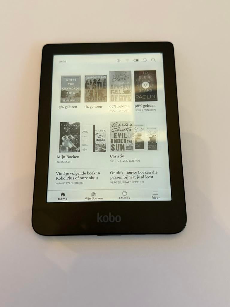 Kobo Clara HD met kabel – nette staat, Kobo, Kobo, 8 GB, Verzenden