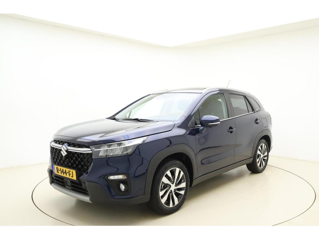 Suzuki S-Cross 1.4 Boosterjet Style Smart Hybrid | Panoramis, Voorwielaandrijving, Gebruikt, 4 cilinders, Blauw