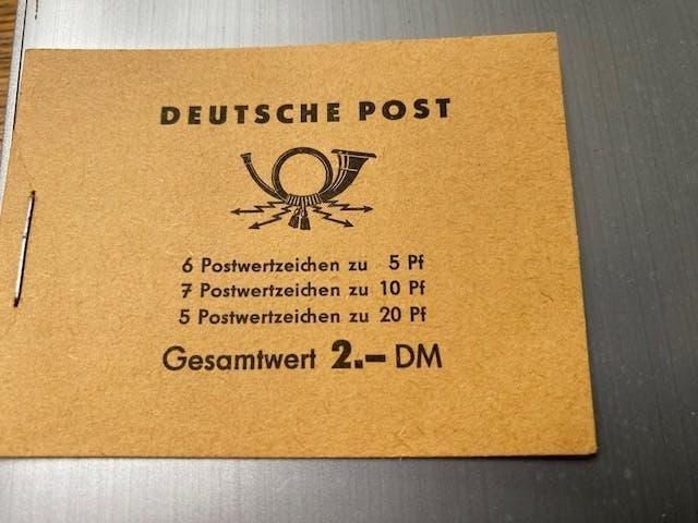 Postzegelboekje uit ddr zie foto,waarschijnlijk nr.3 Zie fot, Postzegels en Munten, Postzegels | Europa | Duitsland, Ophalen of Verzenden