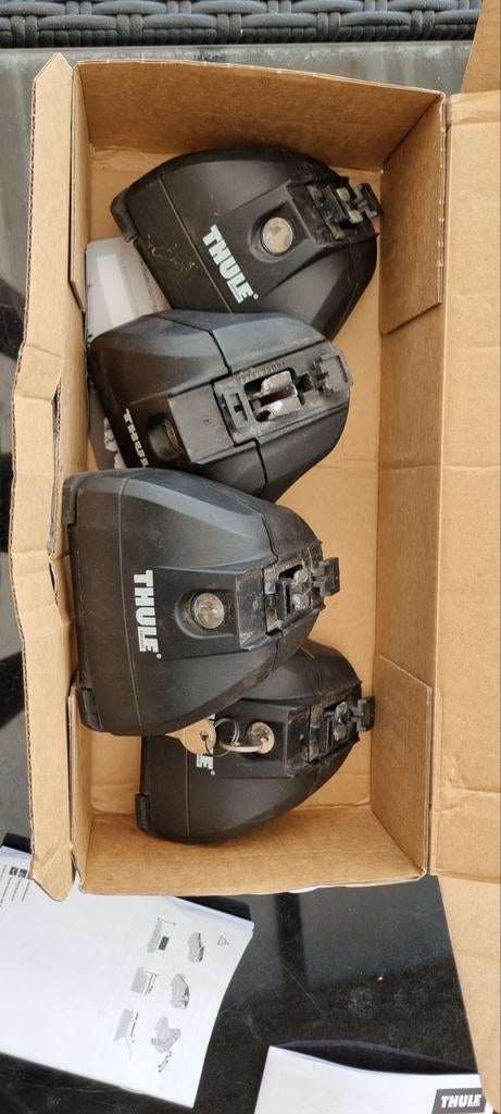 Thule 753 Voetenset voor o.a. Volvo XC60 Dakdragers, Auto diversen, Dakdragers, Ophalen of Verzenden, Gebruikt