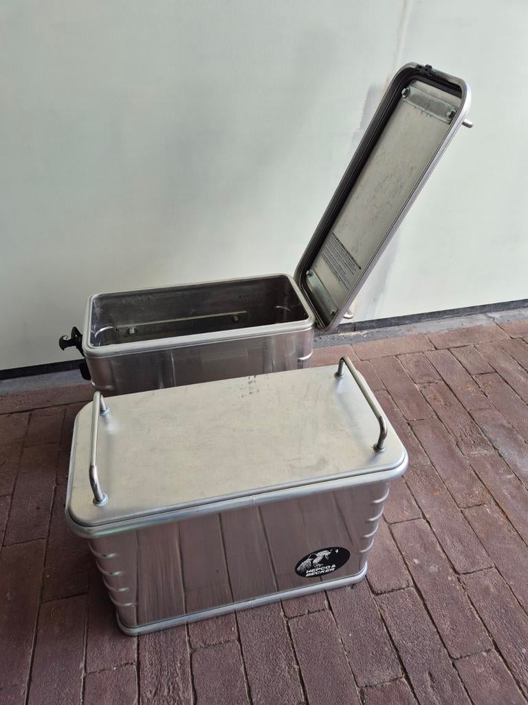 Hepco en Becker motor koffers, Motoren, Ophalen