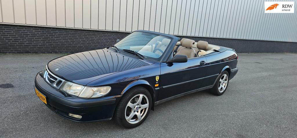Saab 9-3 Cabrio 2.0 SE, Auto's, Saab, Gebruikt, 1340 kg, 4 cilinders, Cabriolet