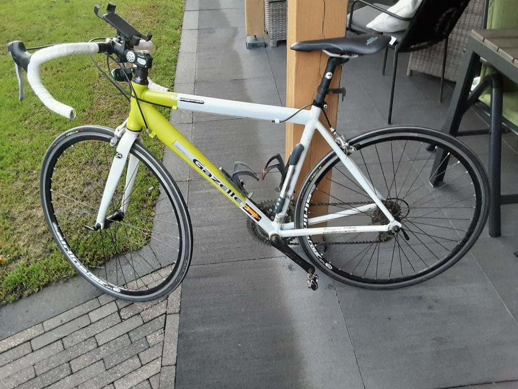 Gazelle racefiets, Ophalen