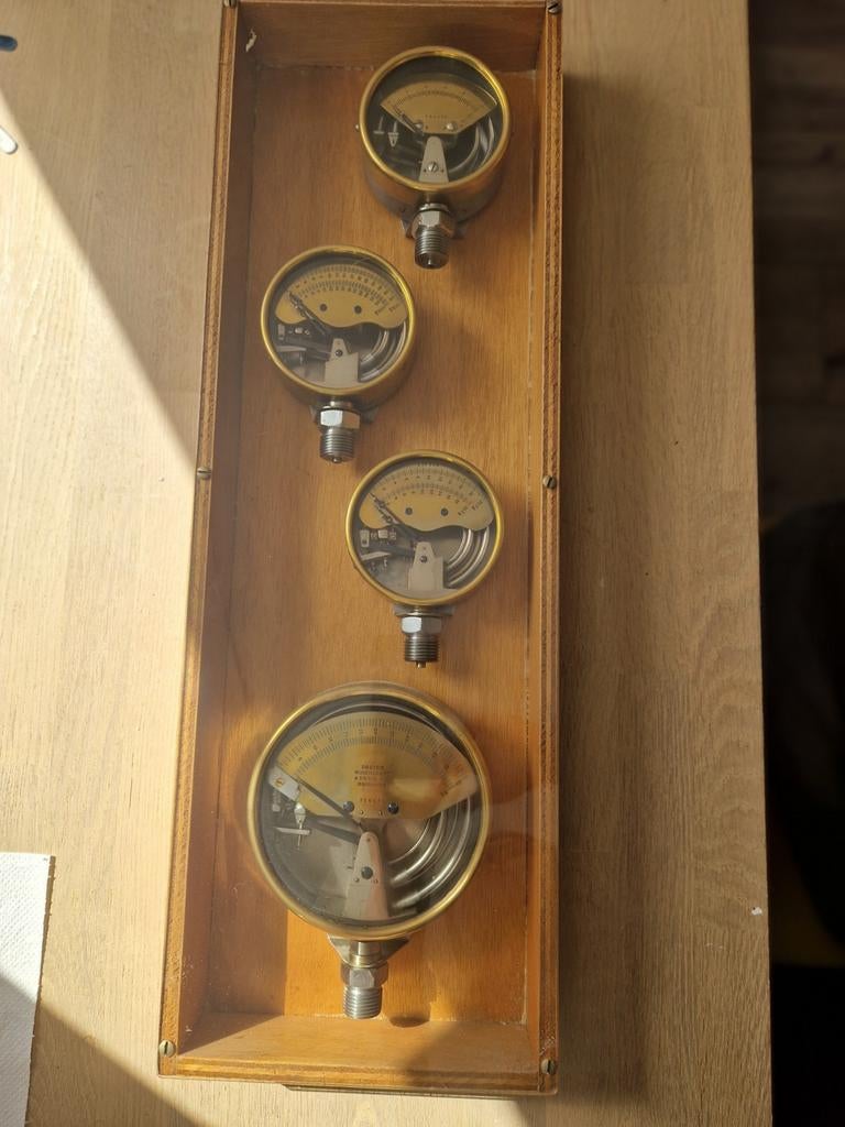 Vintage Klinometer Set - C. Plath Hamburg (vermoedelijk), Ophalen of Verzenden