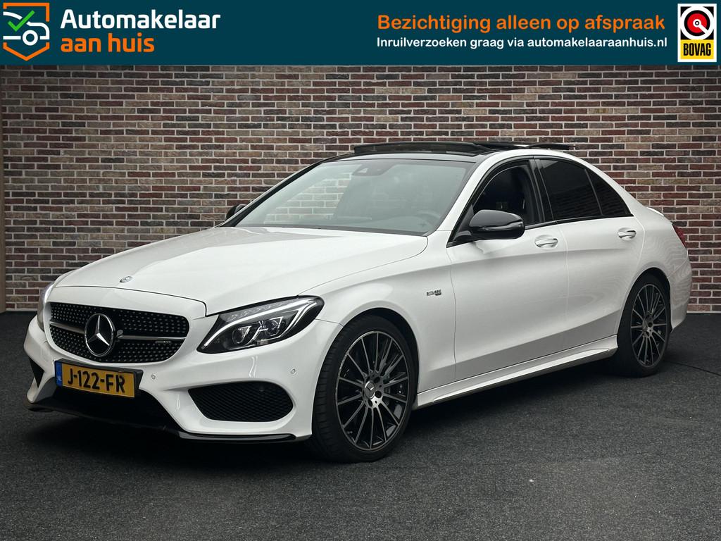 Mercedes-Benz C-klasse AMG 43 4MATIC Panorama Camera Burmeis, 367 pk, Leder, Bedrijf, Vierwielaandrijving
