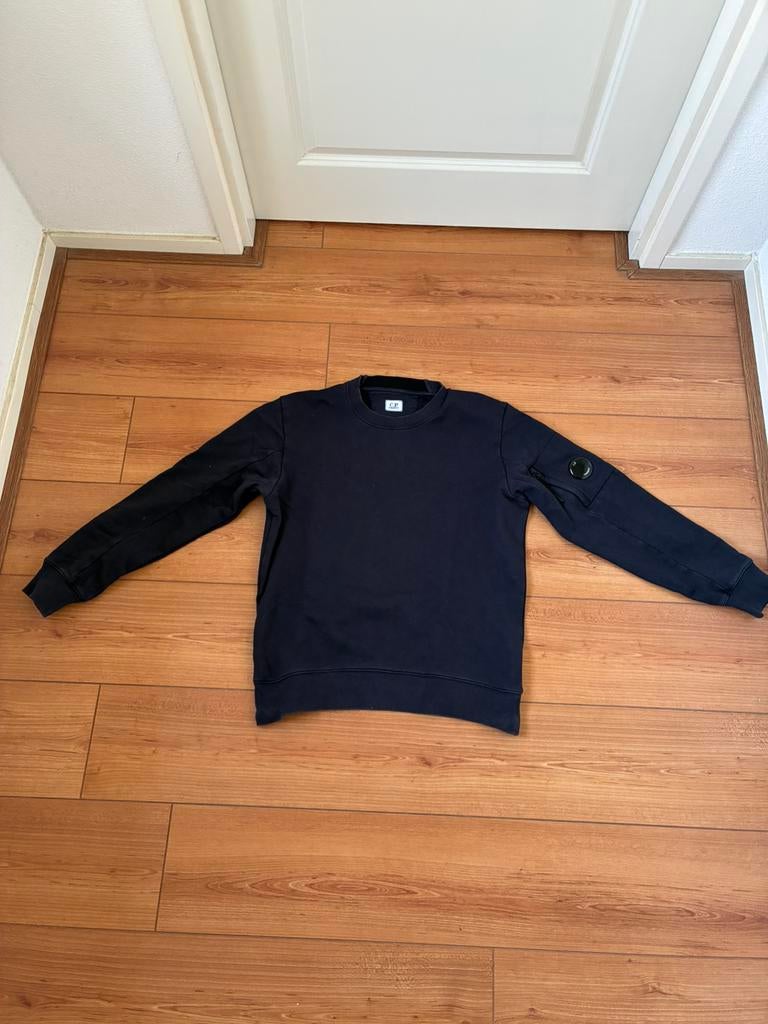 Cp company trui - blauw - maat m, Ophalen of Verzenden, Zo goed als nieuw, Maat 48/50 (M), Blauw