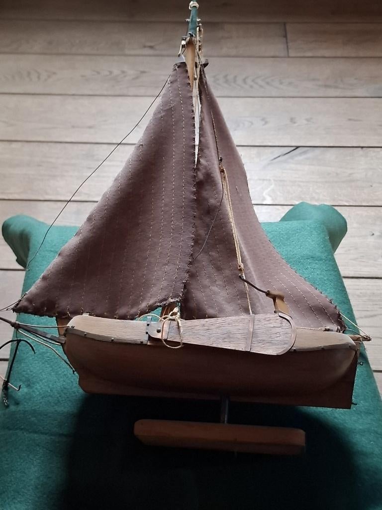 Platbodem boeier zuiderzee (Hobbyproject), Ophalen, Gebruikt