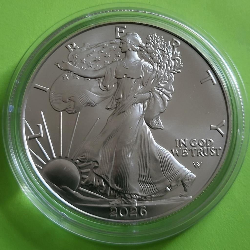 American Eagle 2026 - 1 oz zilver, Verzenden, Zilver