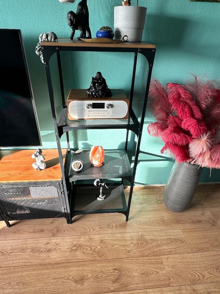 FJÄLLBO stellingkast, Huis en Inrichting, Kasten | Stellingkasten, Ophalen, Zo goed als nieuw