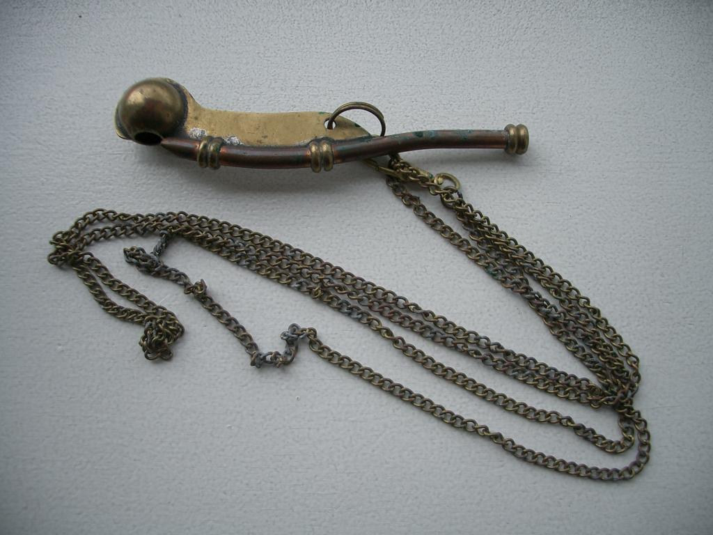 koper brons antiek scheepsfluit kapitein schip fluit sfeer, Ophalen of Verzenden, Koper