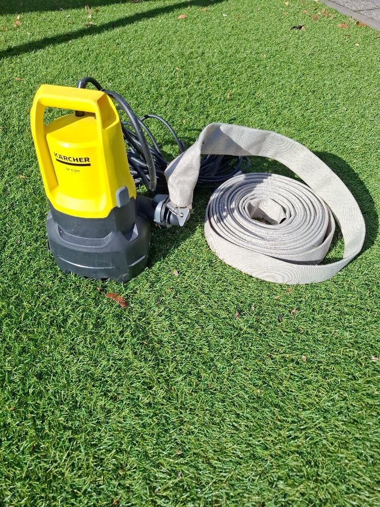 Karcher SP 5 Dirt met Box en slang, Ophalen of Verzenden, Nieuw, Elektrisch, Dompelpomp