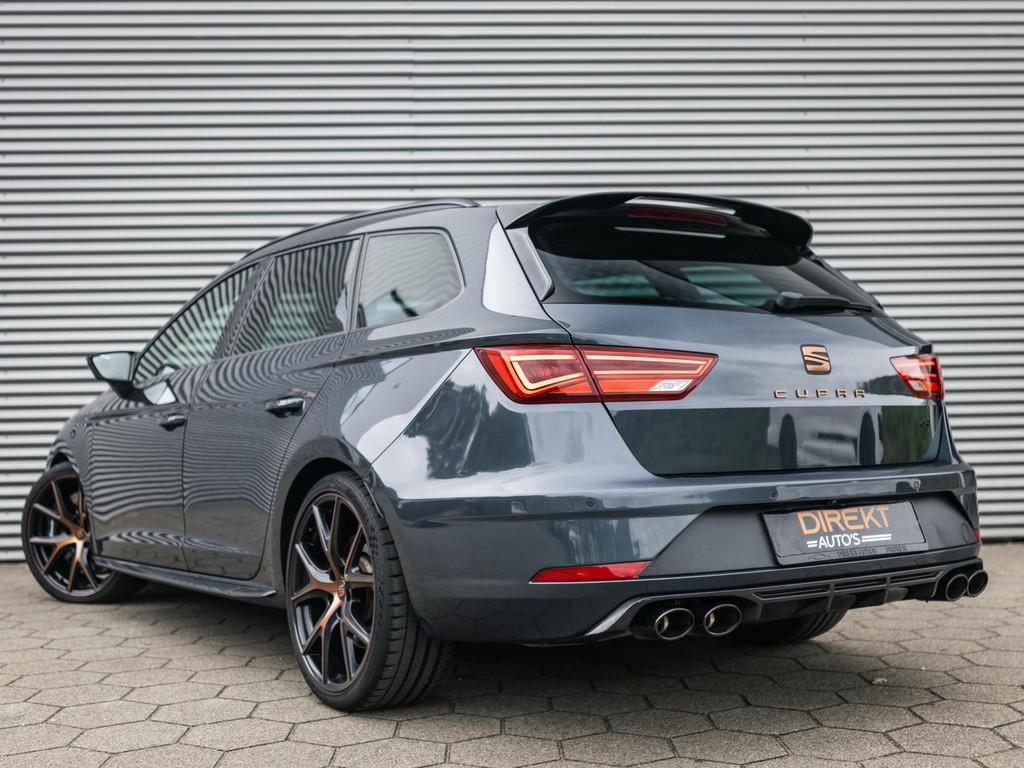 SEAT Leon ST 2.0 TSI CUPRA R 4DRIVE CARBON PANO BREMBO BEATS, Automaat, Gebruikt, Zwart, 4 cilinders