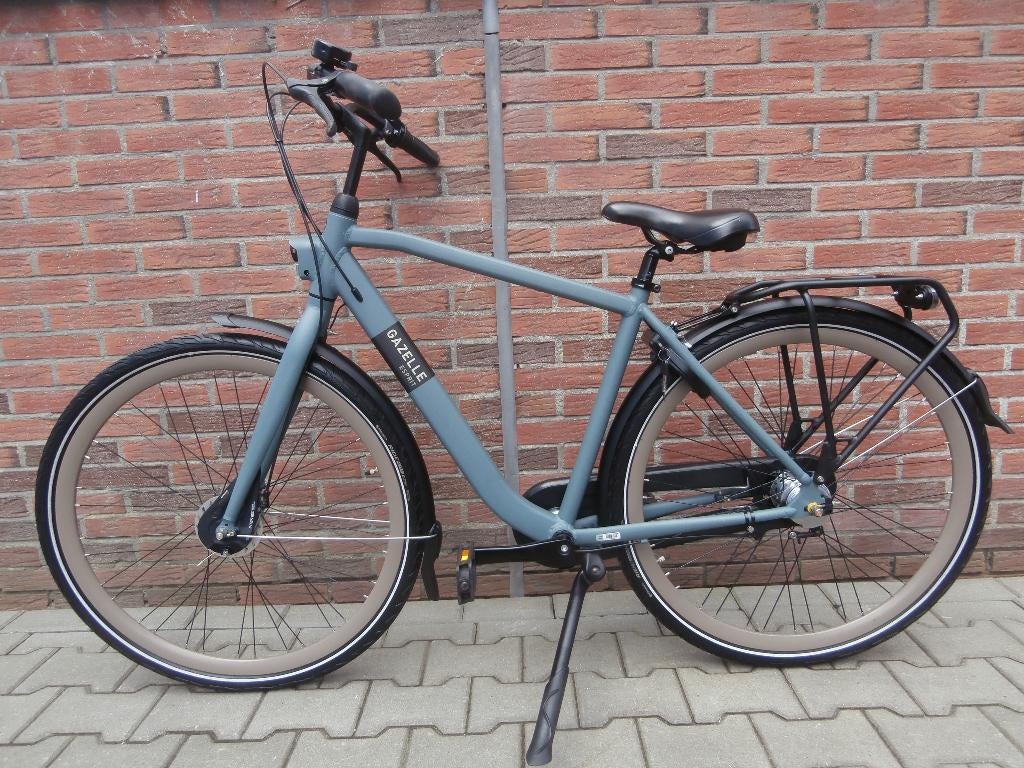ALS NIEUW! Gazelle Esprit brugklasfiets 49 cm. petrol, Ophalen, Versnellingen, 49 tot 53 cm, Zo goed als nieuw