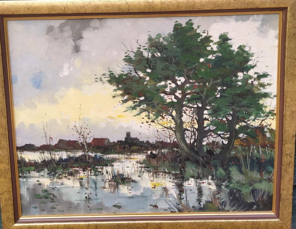 Prachtig schilderij , weet jij wie de schilder is, Ophalen of Verzenden