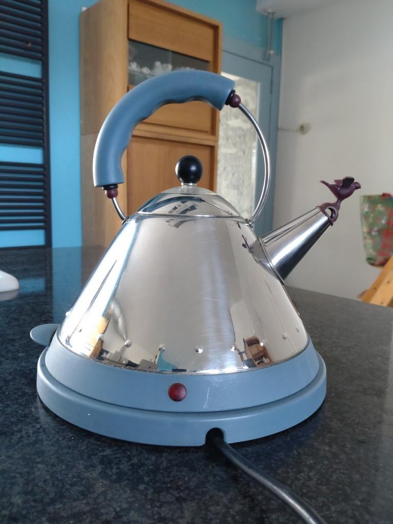 Alessi vogel waterkoker, een designklassieker, Ophalen of Verzenden