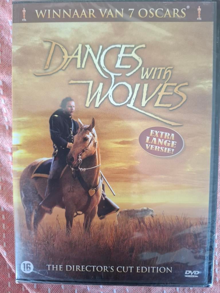 Dances with wolves nieuw in seal, Alle leeftijden, Ophalen of Verzenden, Zo goed als nieuw