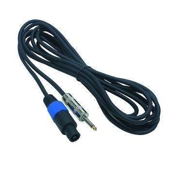 Jack 6,35 naar Speakon speaker kabel 2 x 1,5mm lang 20 Meter, ., Nieuw, Ophalen of Verzenden, .