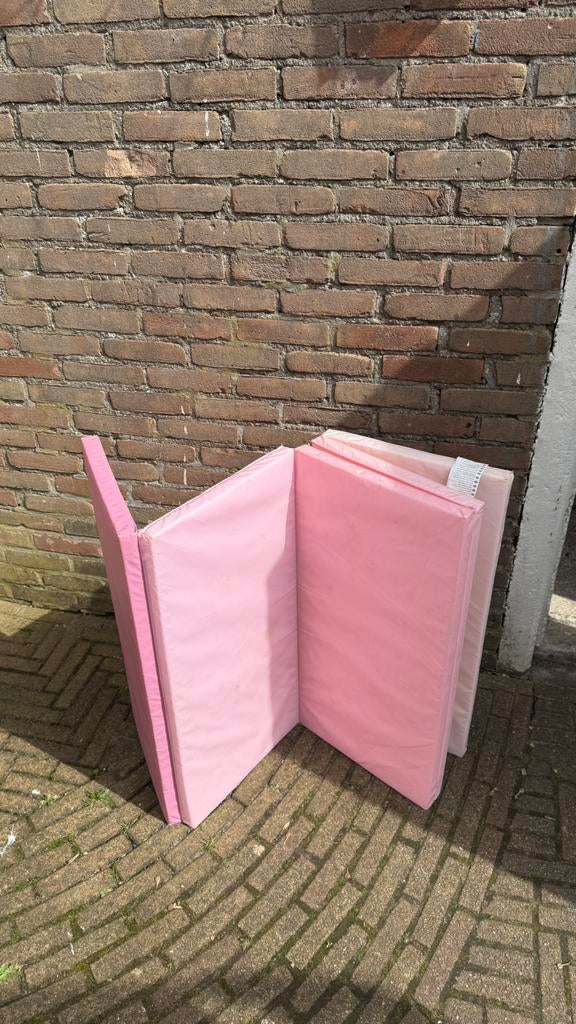 Roze ikea mat, Ophalen of Verzenden, Gebruikt, Overige materialen