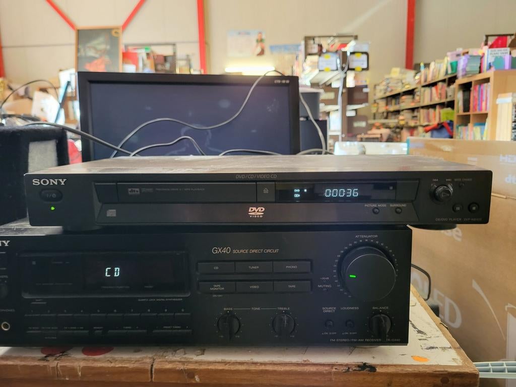 Sony DVD-speler dvp-ns405, Ophalen