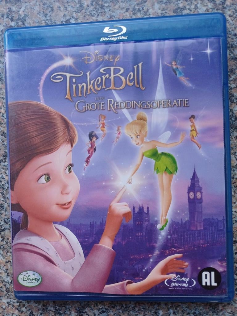 TinkerBell en de Grote Reddingsoperatie Blu-ray, Ophalen of Verzenden, Zo goed als nieuw, Tekenfilms en Animatie
