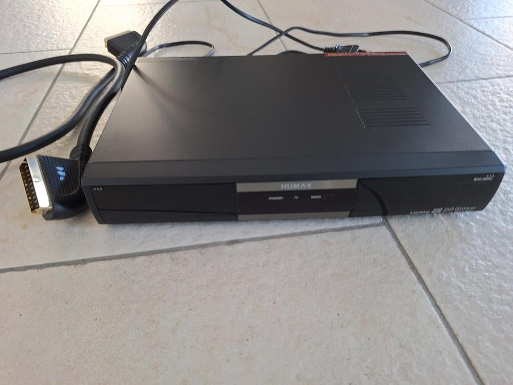 Humax tv decoder., Ophalen