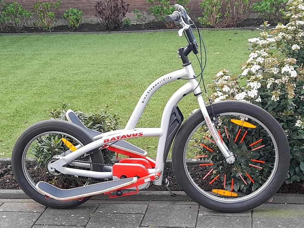 (00154) Bikestepper City, aangepaste 7 versnellingen, Ophalen