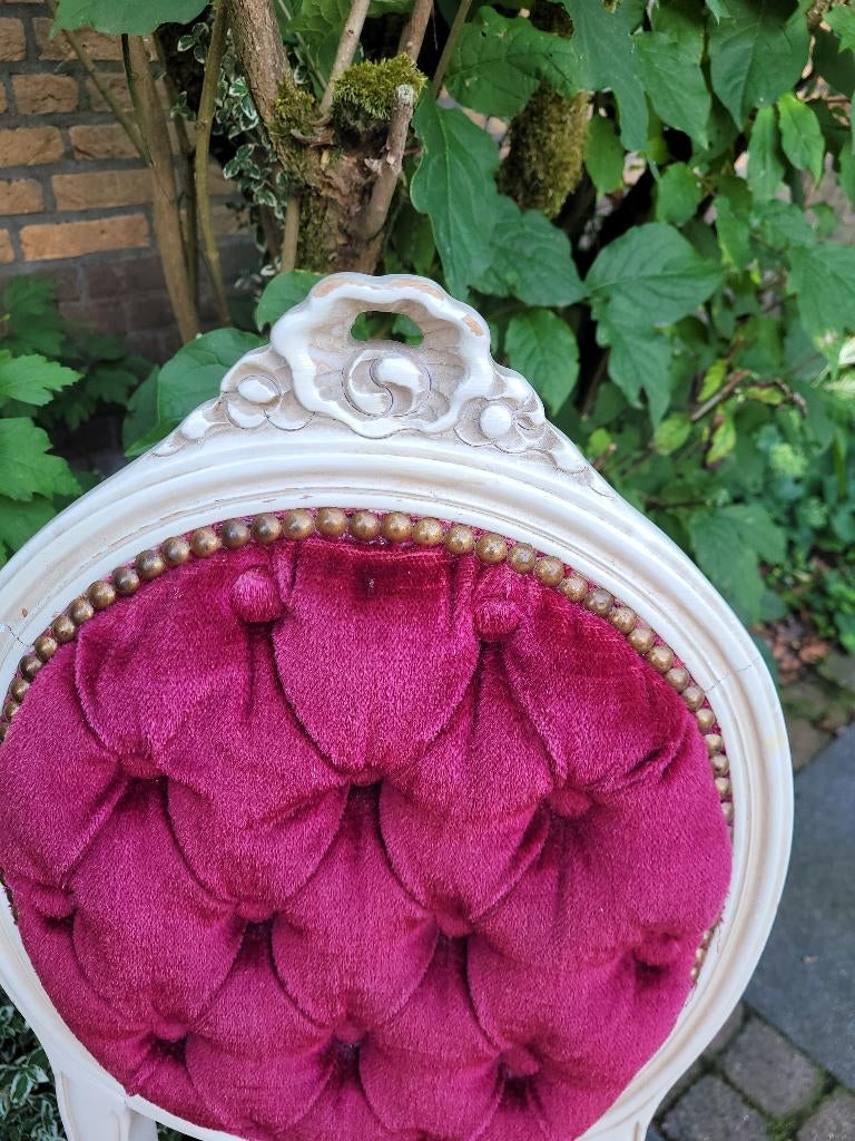 Zeer oude boudoir stoel, Heikant 21 Kaatsheuvel, Overige kleuren, Belle Vieille Brocante, Ophalen of Verzenden