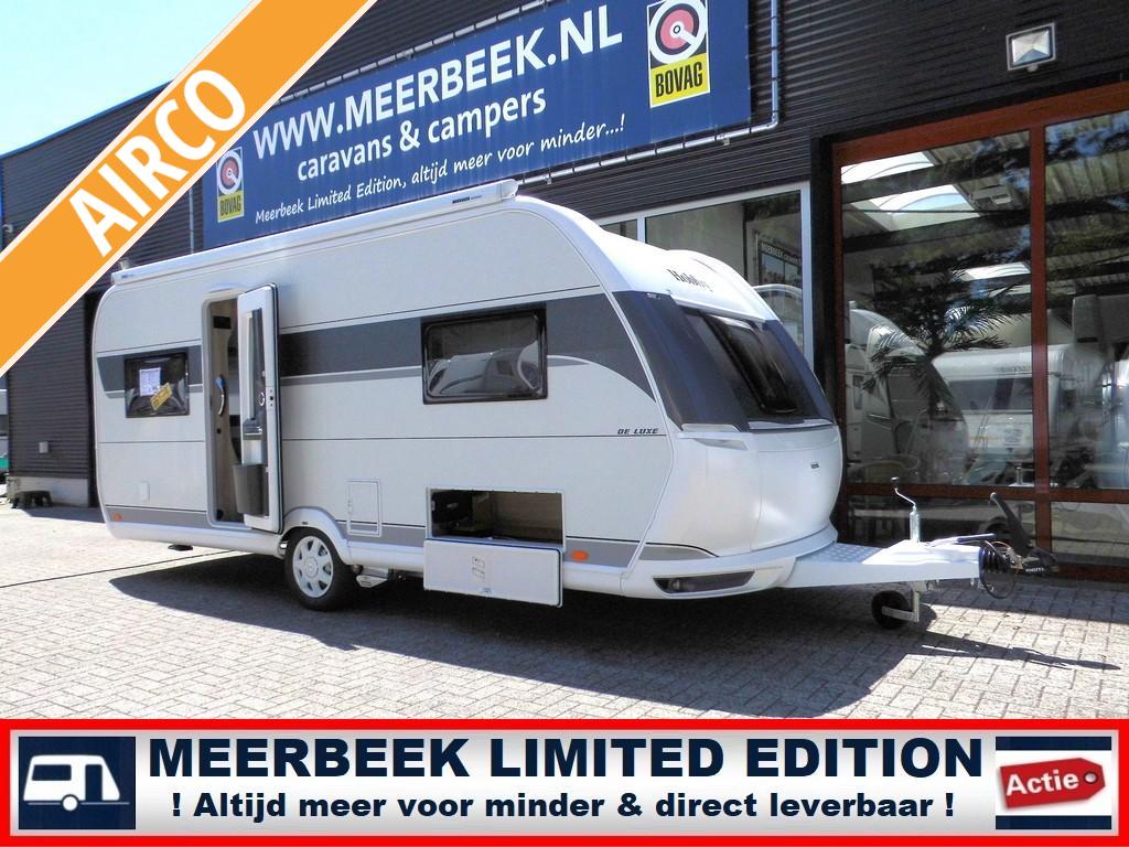 Hobby De Luxe 540 UL 4519,=KORTING MOVER&POTEN, Caravans en Kamperen, Caravans, Schokbreker, Rondzit, Hobby, 6 tot 7 meter