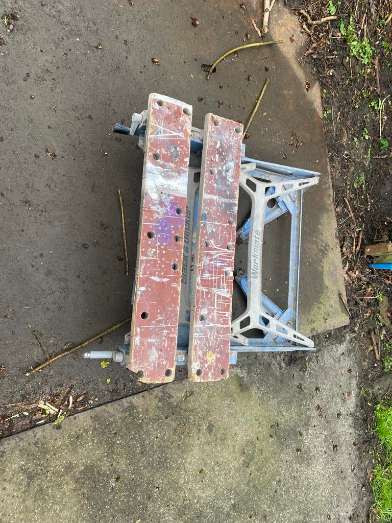 Workmate werkbank, Ophalen of Verzenden, Gebruikt, 70 tot 120 cm, Inklapbaar