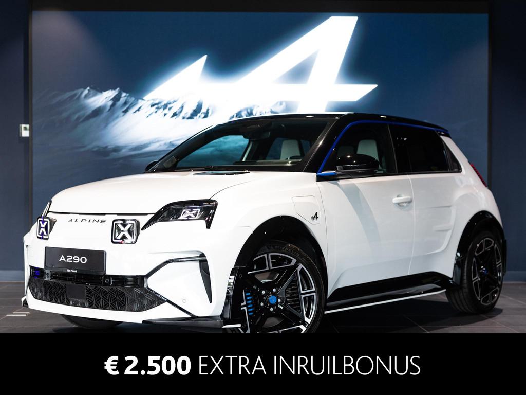 Alpine A290 GT Premium 52 kWh - 180P PK| DEVIALET SOUND | PA, Auto's, Alpine, 380 km, Leder, Adaptive Cruise Control, Nieuw